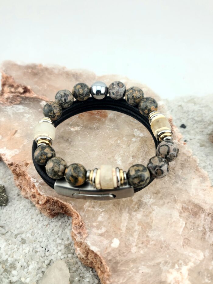 Golden Earth Bracelet Stack